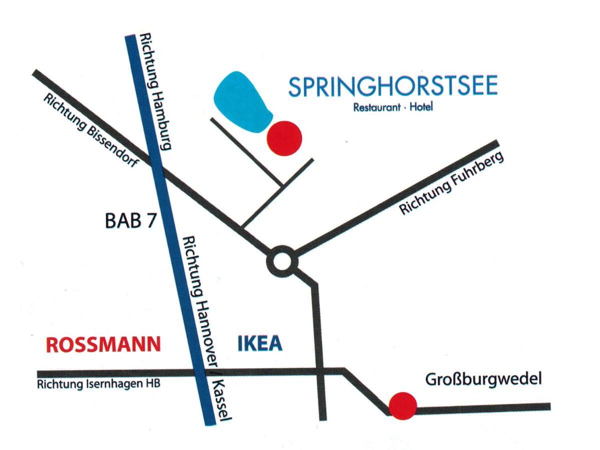 Hotel Am Springhorstsee Großburgwedel Εξωτερικό φωτογραφία